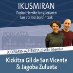 Podcasta | Ikusmiran.  Egoeraren azterketa 2020ko abendua